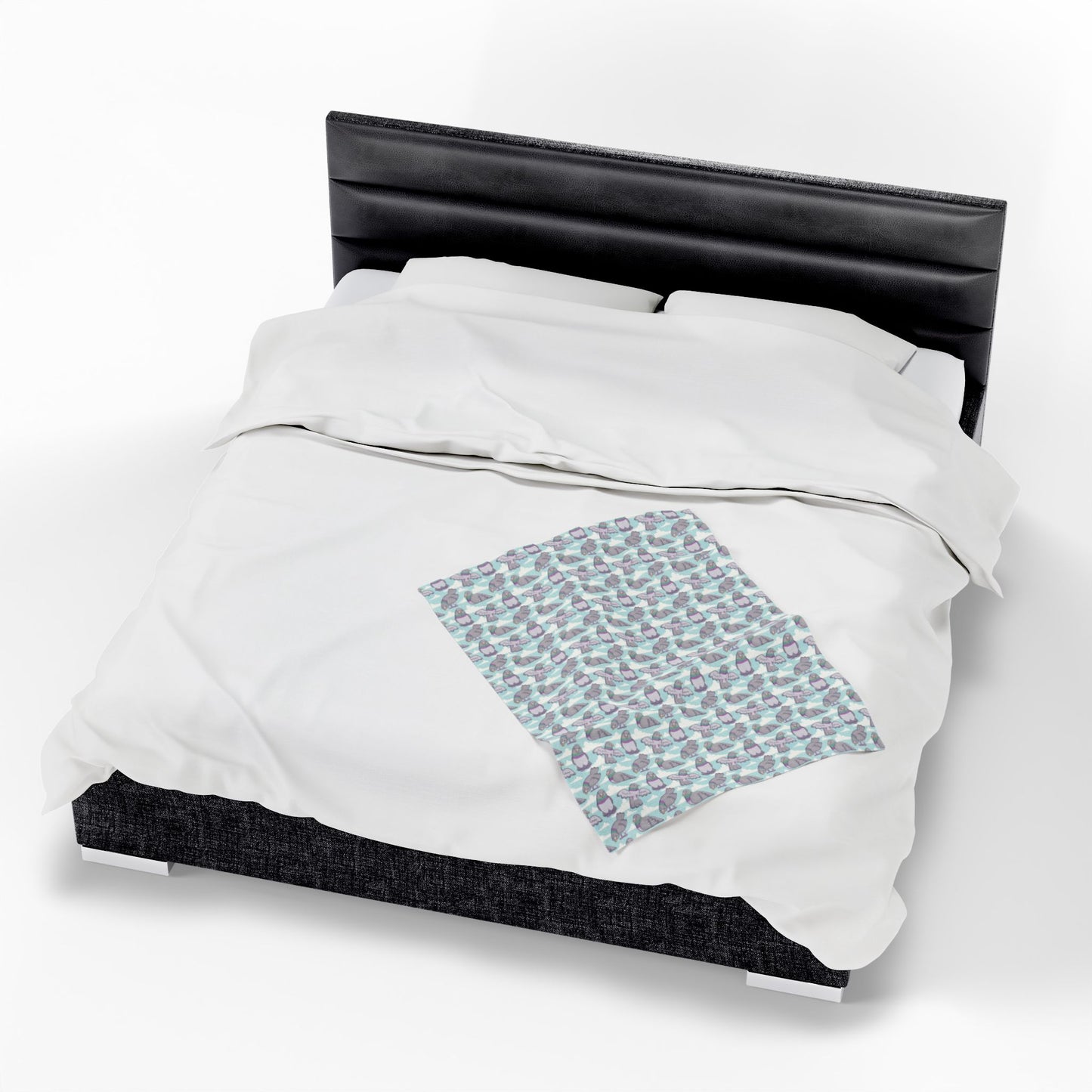 Little Pigeons - Velveteen Plush Blanket