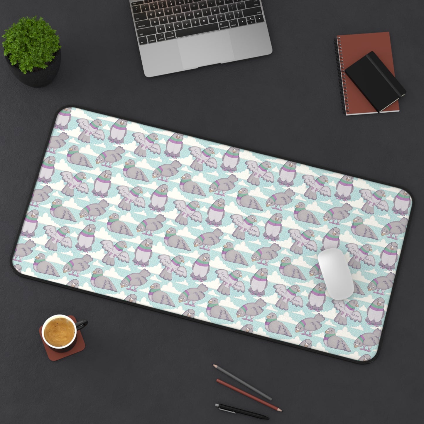 Little Pigeons - Desk Mat
