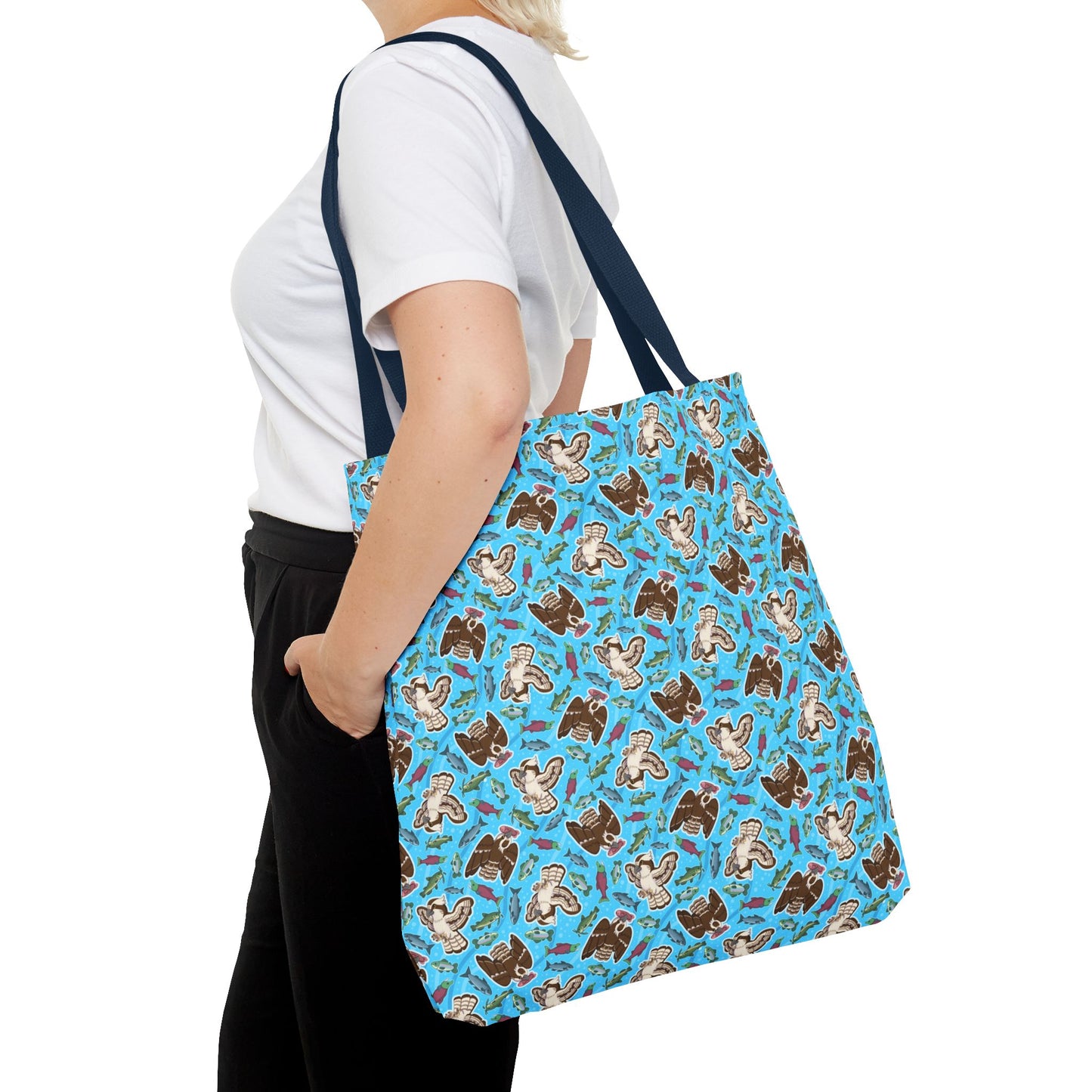 Fishy Birbs - Tote Bag