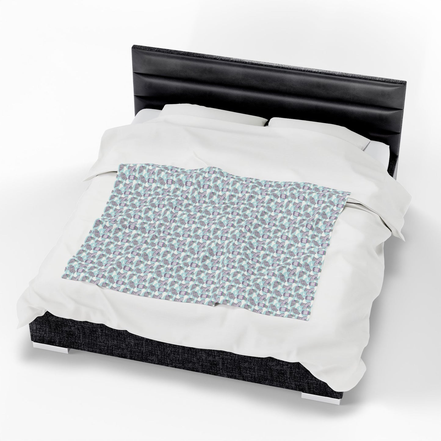 Little Pigeons - Velveteen Plush Blanket
