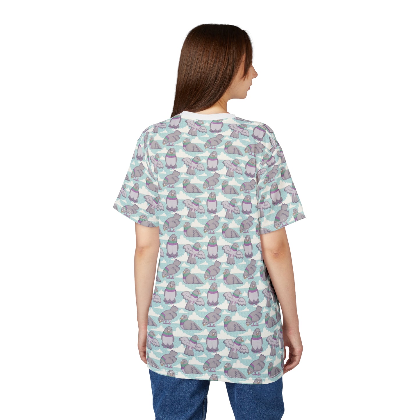 Little Pigeons - All Over Print Tee Shirt