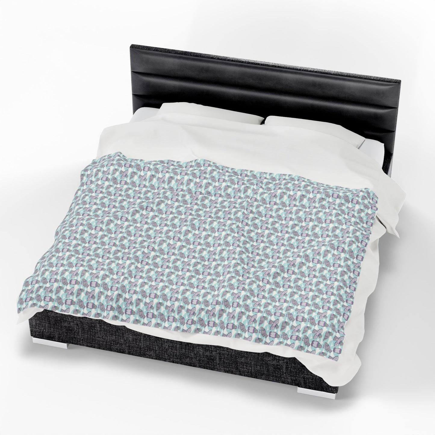 Little Pigeons - Velveteen Plush Blanket