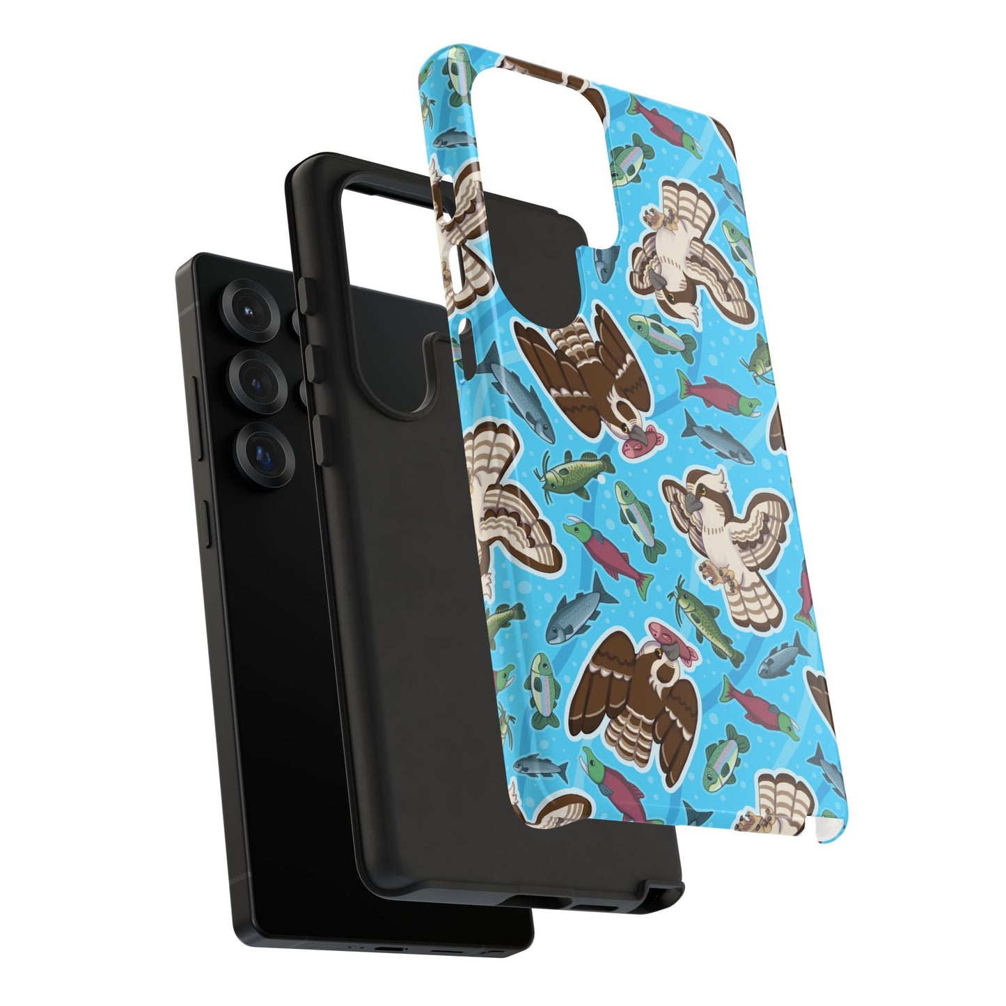 Fishy Birbs - Tough Phone Case